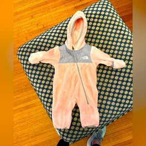 North Face Fleece Baby Snow Suit